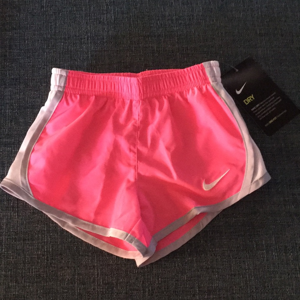 Pink/White Nike Dri-fit Shorts Size 18M NWT